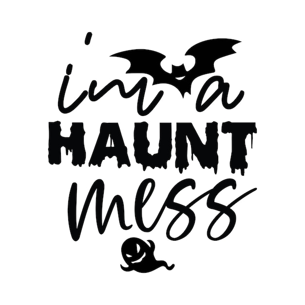 Halloween SVG Gelukkige Halloween SVG Halloween SVG ontwerpen Leuke Geest Png Te Leuk om te Spook Png