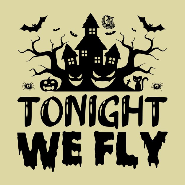 Halloween svg-ontwerp