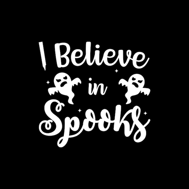 Halloween svg print klaar t shirt ontwerp belettering