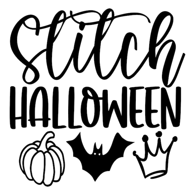 Vettore pacchetto retrodesign svg halloween