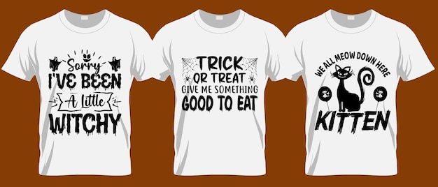 Halloween SVG T-shirt Enge Halloween Halloween heksenhoed T-shirt