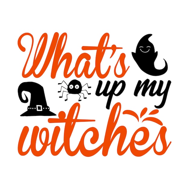 Halloween svg t-shirt ontwerp en vector