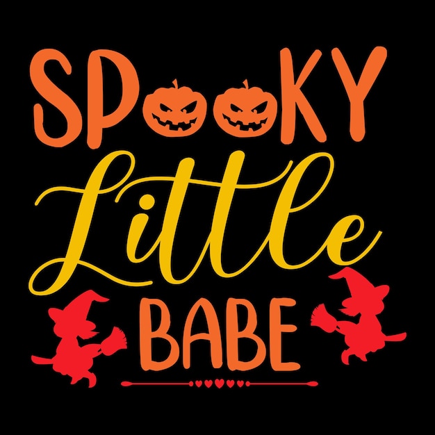 Vettore design della maglietta in formato svg di halloween