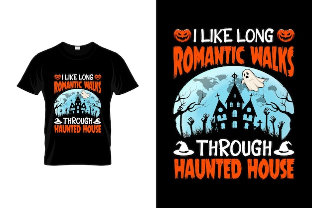 Halloween t-shirt design or Halloween poster design or Halloween shirt design