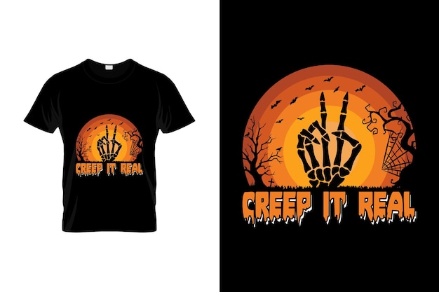 Halloween t-shirt design or Halloween poster design or Halloween shirt design