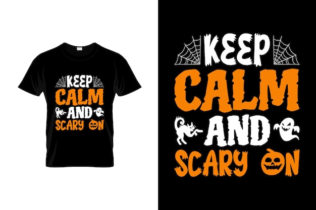 Design di t-shirt di halloween o design di poster di halloween o design di magliette di halloween