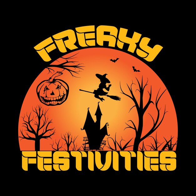 halloween t shirt design unique