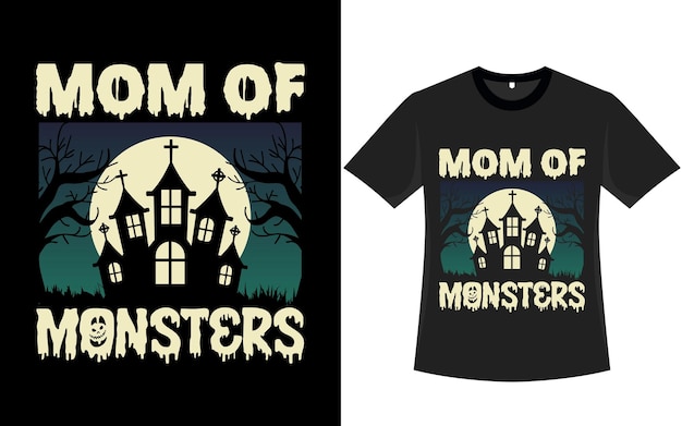 Halloween t shirt design  vector