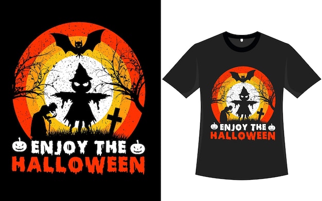 Halloween t shirt design  vector