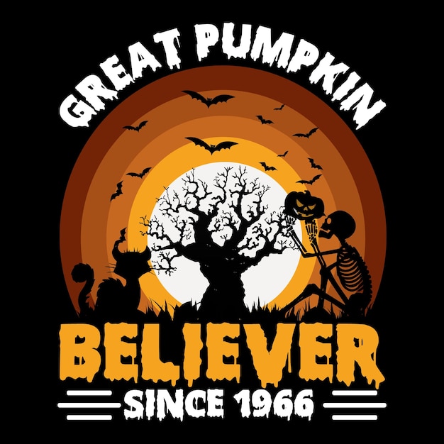 Halloween t shirt design and vector