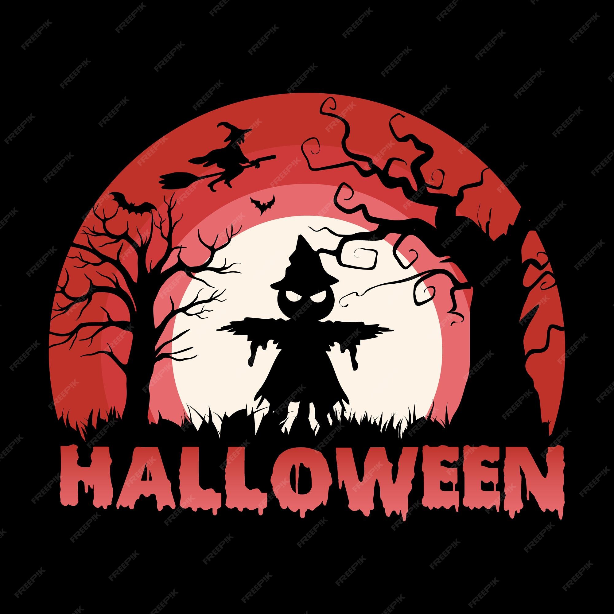 Premium Vector  Halloween t shirt design vector