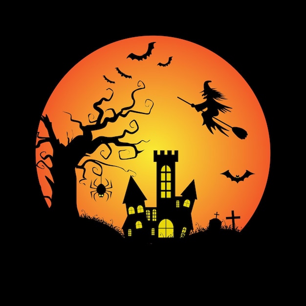 Halloween t-shirt design