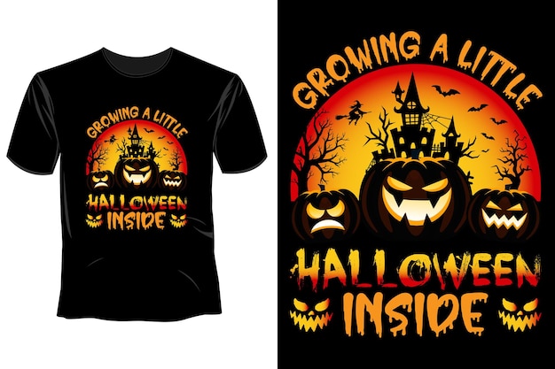 Vector halloween t shirt design