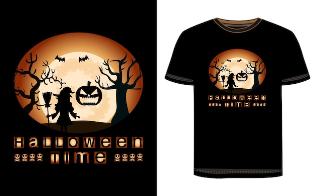 ハロウィンTシャツのデザイン