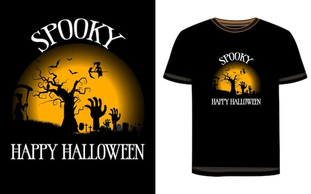 Halloween t shirt design