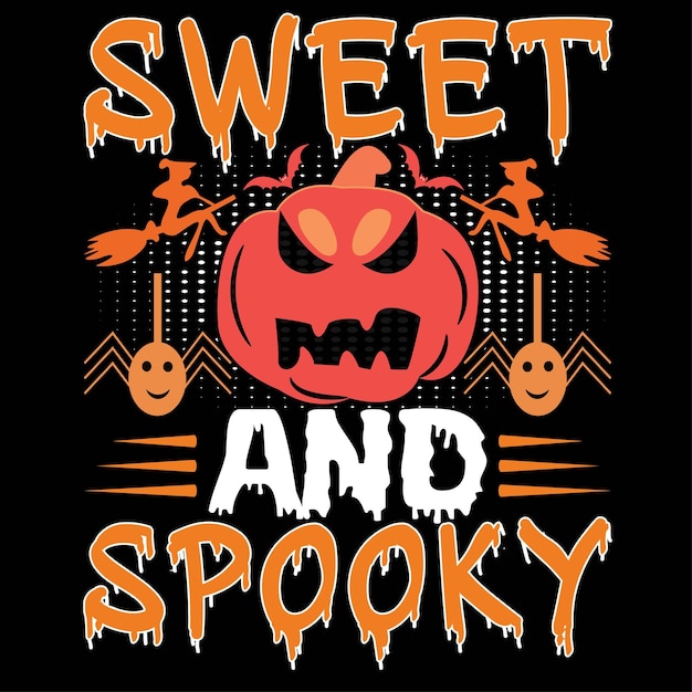 Vector halloween t shirt design