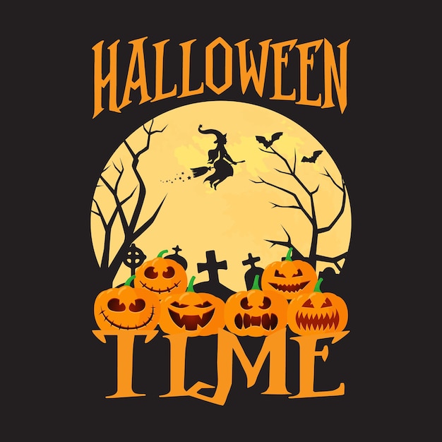 Halloween T shirt design