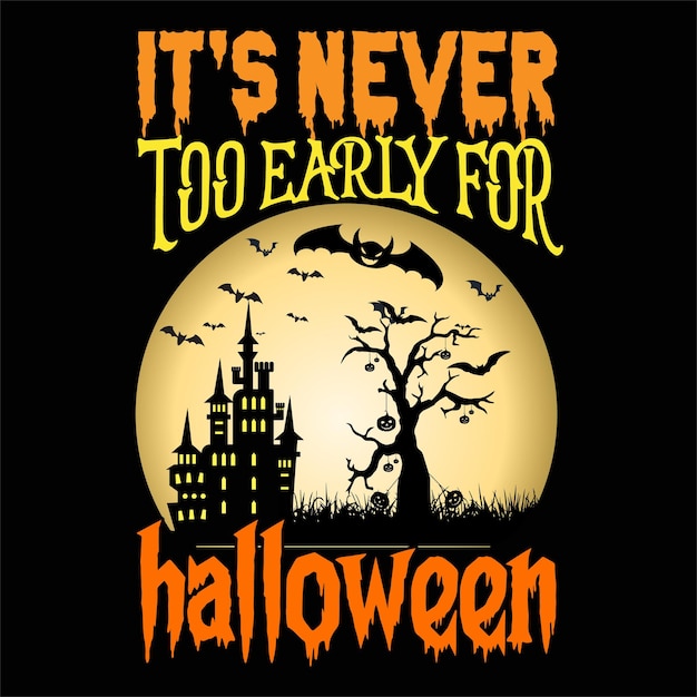 Halloween t shirt design