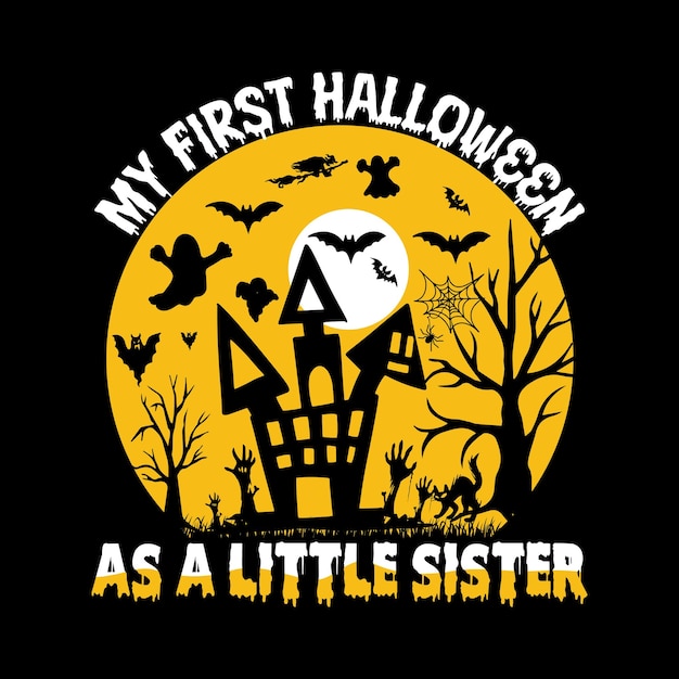 Halloween t-shirt design