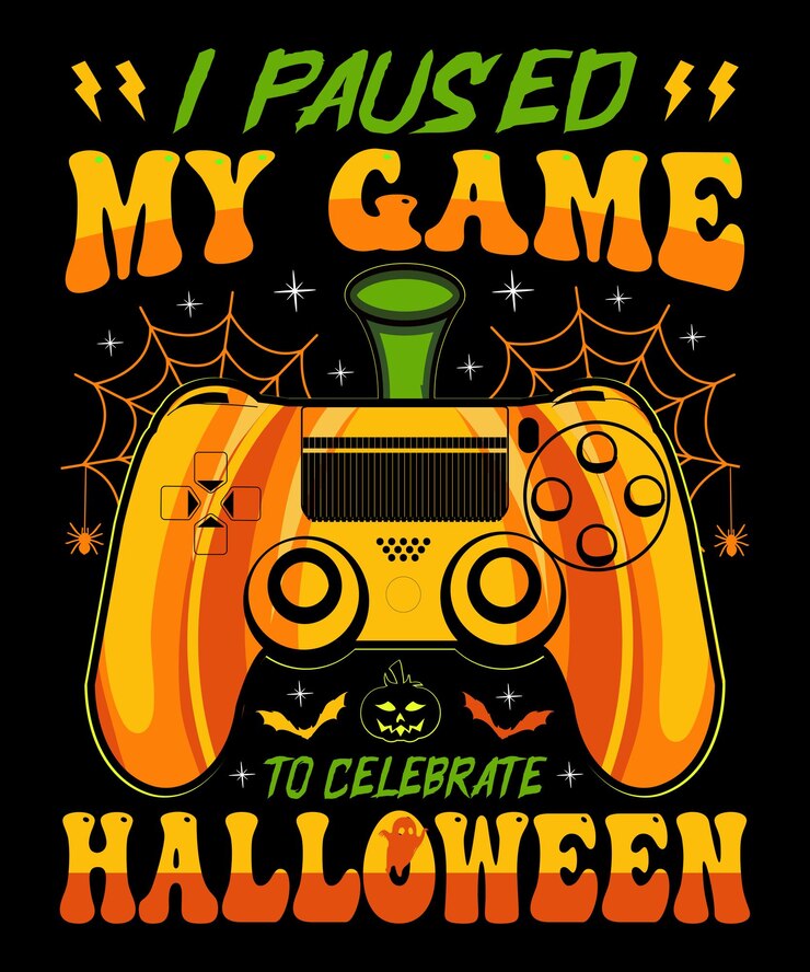 Vector halloween t-shirt design