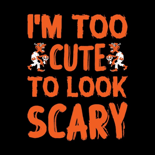 Vector halloween t shirt design