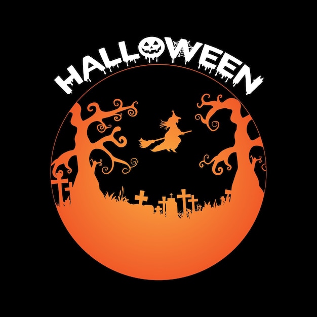 Halloween t-shirt design