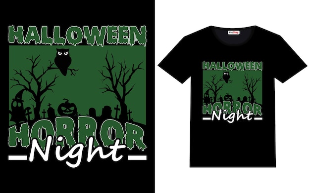 Halloween t shirt design