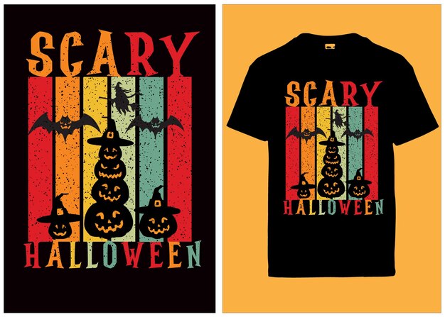 Halloween T-shirt Ontwerp Heks