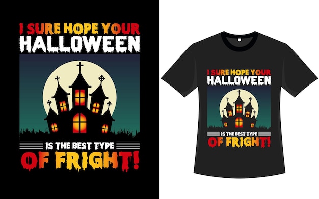 Halloween t-shirt ontwerp vector