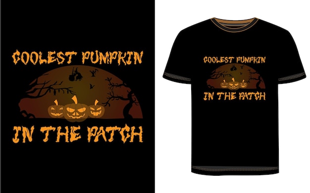 Halloween t-shirt ontwerp