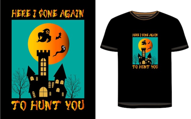 Halloween t-shirt ontwerp