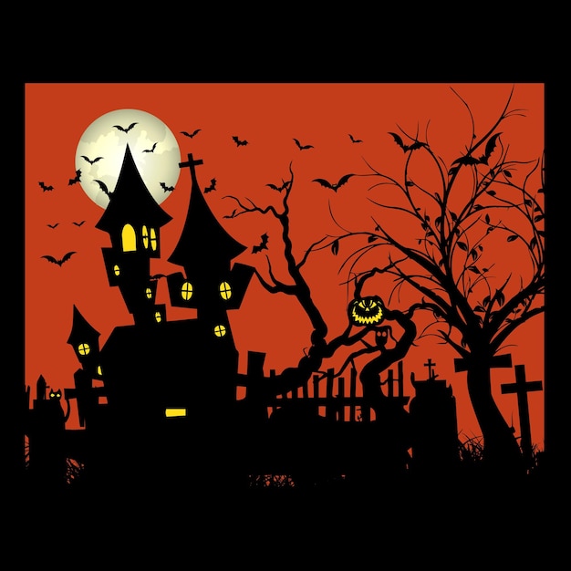 Halloween t-shirt ontwerp