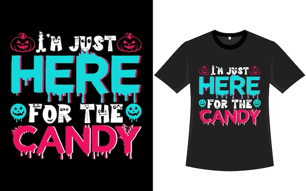 Vector halloween t-shirt ontwerp