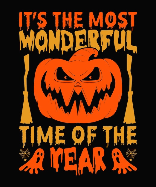 Halloween T-shirt vector