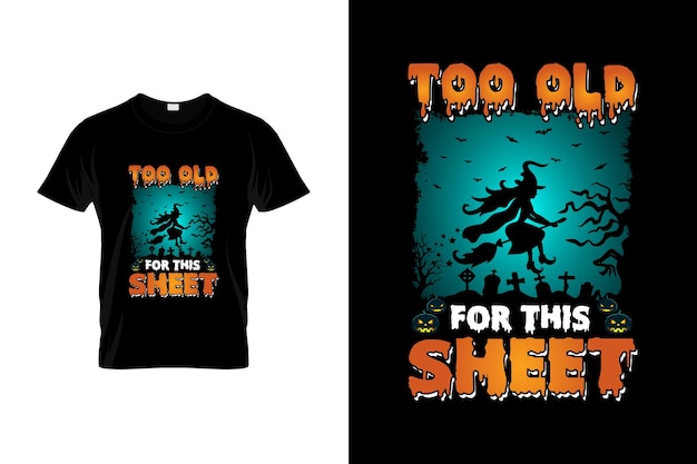 Vector halloween-t-shirtontwerp of halloween-posterontwerp of halloween-shirtontwerp