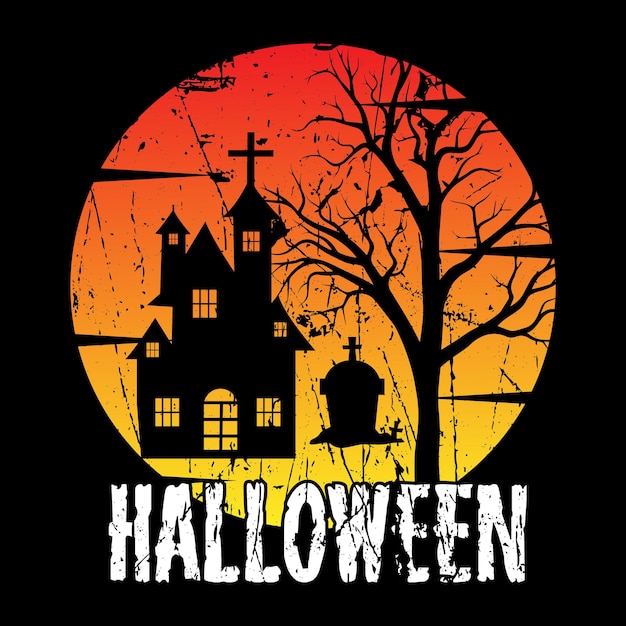 Halloween T-shirtontwerp