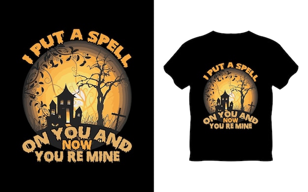 Halloween-t-shirtontwerp