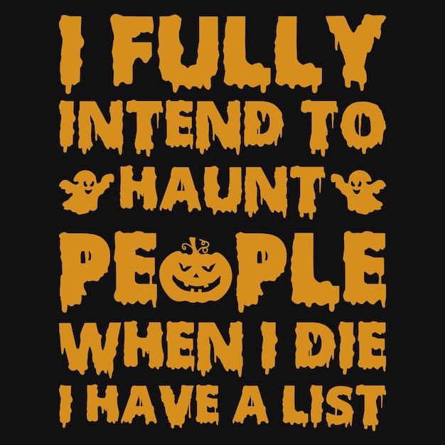 Halloween-t-shirtontwerp