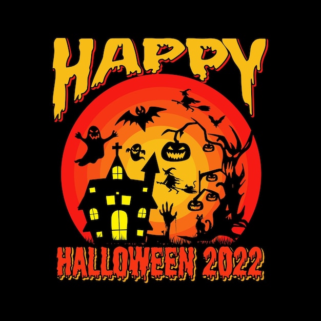 Halloween T-shirtontwerp