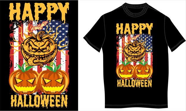 Halloween-t-shirtontwerp