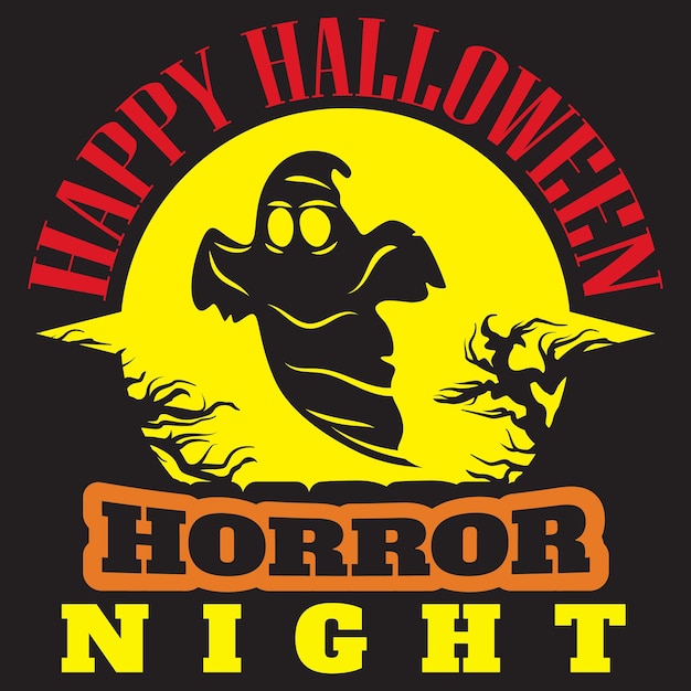 Halloween T-shirtontwerp