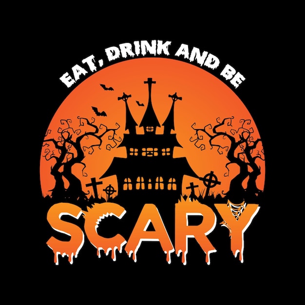 Halloween T-shirtontwerp