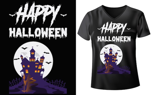 Halloween T-shirtontwerp