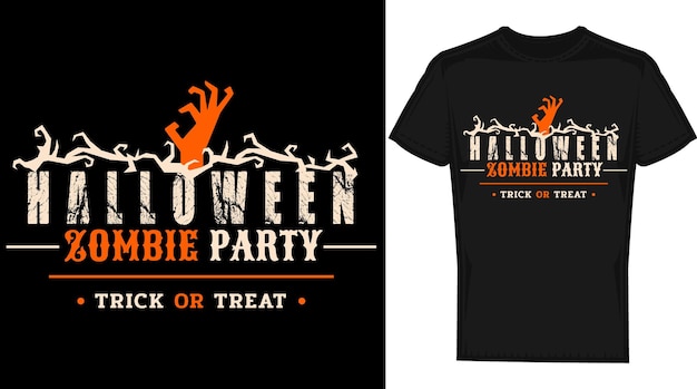 Vector halloween t-shirtontwerp