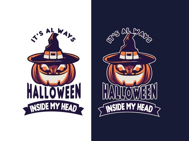 HALLOWEEN THEM TSHIRT LOGO DESIGN AI GENERATED