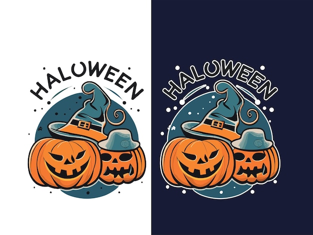 HALLOWEEN THEM TSHIRT LOGO DESIGN AI GENERATED