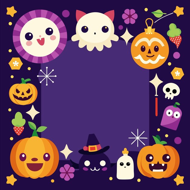 a halloween theme with halloween decorations and a pumpkin with a ghost on the top