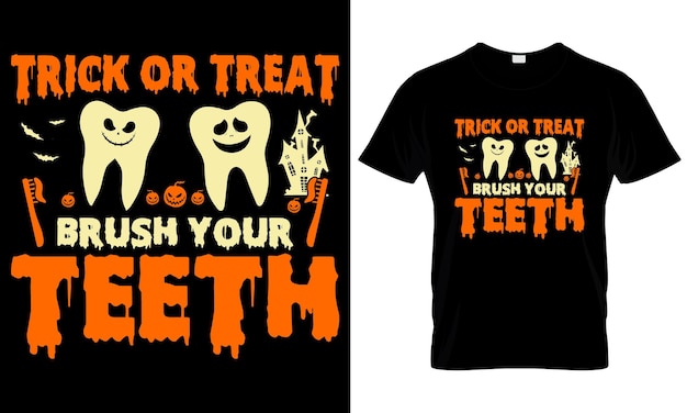 Vector halloween tshirt design gift template