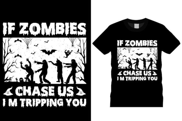 Vector halloween tshirt design happy halloween typography tshirt design vector template