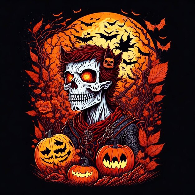 Halloween tshirt design new tshirt design modern tshirt design